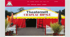 Desktop Screenshot of chapeau-rouge.de